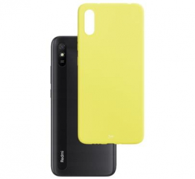 Pouzdro 3mk Matt Case pro Xiaomi Redmi 9A žluté