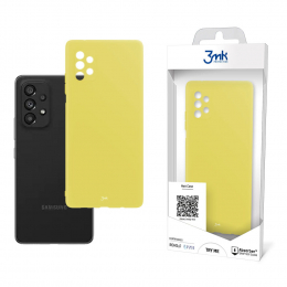 Pouzdro 3mk Matt Case pro Samsung Galaxy A53 5G žluté