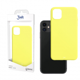 Pouzdro 3mk Matt Case pro Apple iPhone 11 žluté
