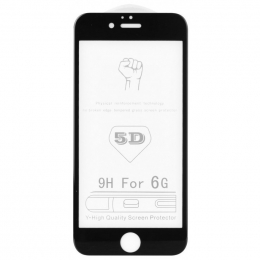 Tvrzené sklo 5D pro Apple iPhone 7/8 Plus černé