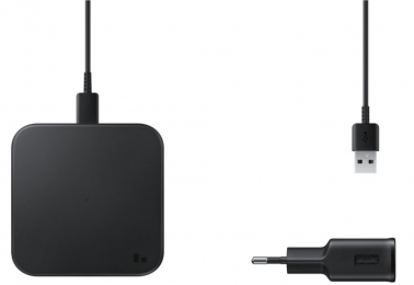 Bezdrátová nabíječka Samsung (EP-P1300TB) 9W s adaptérem do sítě černá