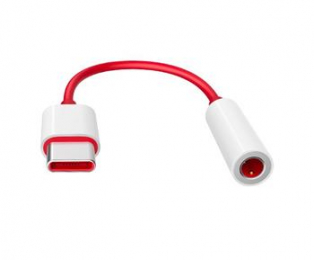 Redukce OnePlus (D602) USB-C na 3.5mm jack červená