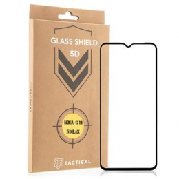 Tvrzené sklo Tactical Glass Shield 5D pro Nokia G11 / Nokia G21 černé