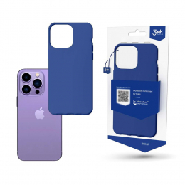 Pouzdro 3mk Matt Case pro Apple iPhone 14 Pro modré