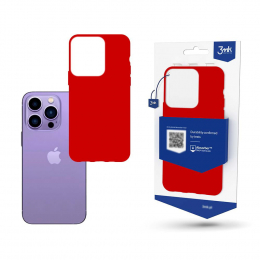 Pouzdro 3mk Matt Case pro Apple iPhone 14 Pro MAX červené