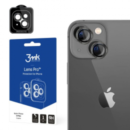 Tvrzené sklo 3mk Lens Pro určené pro Apple iPhone 14 Plus šedé
