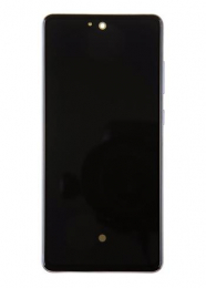 LCD displej + dotykové sklo (GH82-25463C) pro Samsung A725 Galaxy A72 fialový