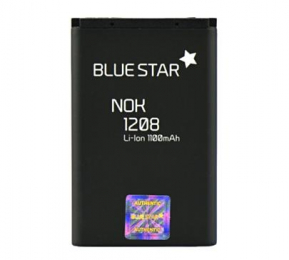 Baterie Bluestar (náhrada za BL-5CA) pro Nokia 1112, 1200, 1208 a další s kapacitou 1100 mAh