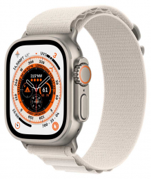 Apple Watch Ultra (MQFQ3CS/A) 49mm (Alpský tah) Titanium Star (S)