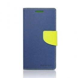 Pouzdro Fancy Diary Book pro Samsung N970 Galaxy Note 10 modro-limetkové