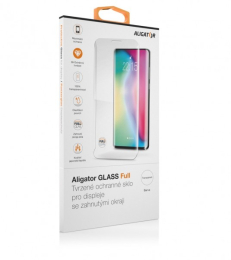 Tvrzené sklo Aligator Full Glass 9H pro Xiaomi 12/12X černé