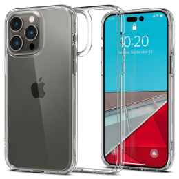 Pouzdro Spigen (ACS04666) Crystal Hybrid pro Apple iPhone 14 Pro Clear