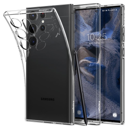 Pouzdro Spigen (ACS05610) Liquid Crystal pro Samsung Galaxy S23 Ultra Clear