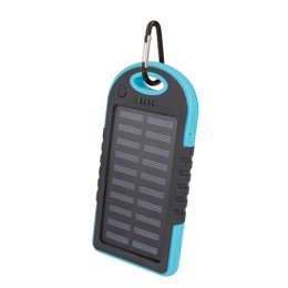 Powerbanka Setty (PB-016) Solar 5.000 mAh modrá