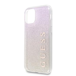 Pouzdro Guess (GUHCN65PCUGLG) Glitter Gradient pro Apple iPhone 11 Pro MAX růžové