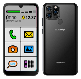 Aligator S6100 Senior 32GB Dual SIM Black