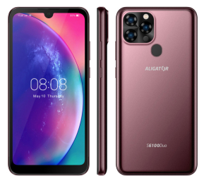 Aligator S6100 Duo 32GB Dual SIM Bordeaux