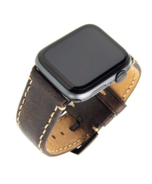 Řemínek FIXED (FIXBERW-BRWSL) Berkeley pro Apple Watch 42/44/45/49 mm uhlově hnědá kůže