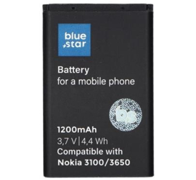 Baterie Bluestar (náhrada za BL-5C) pro Nokia C2-01, 2730, 2710 a další s kapacitou 1200 mAh
