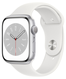 Apple Watch (MP6N3CS/A) Series 8 45mm GPS Silver/White