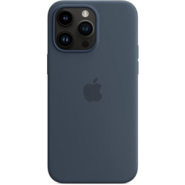 Pouzdro Apple (MPTQ3ZM/A) Silicone Case (MagSafe) pro Apple iPhone 14 Pro MAX Storm Blue