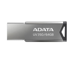 ADATA Flash Disk (AUV350-64G-RBK) 64GB USB 3.2 šedý
