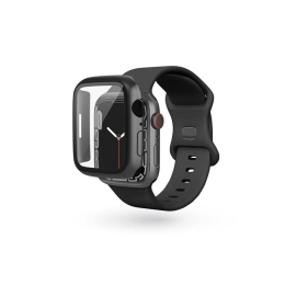 Pouzdro Epico (63310151000001) Glass Case pro Apple Watch Series 7/8/9 41mm černé