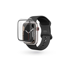 Pouzdro Epico (63310151000002) Glass Case pro Apple Watch Series 7/8/9 41mm čiré