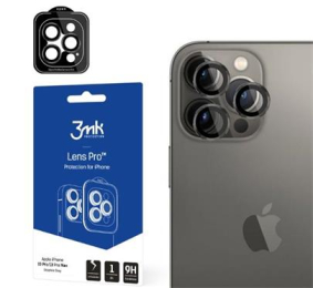3mk Lens Pro ochranná sklíčka fotoaparátu pro iPhone 15 Pro černá