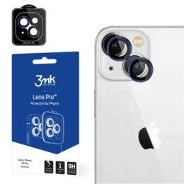 3mk Lens Pro ochranná sklíčka fotoaparátu pro iPhone 15 Pro modrá
