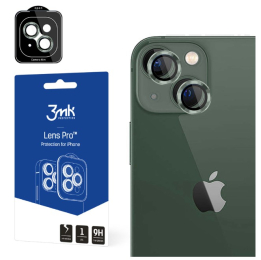 3mk Lens Pro ochranná sklíčka fotoaparátu pro iPhone 15 Plus zelená