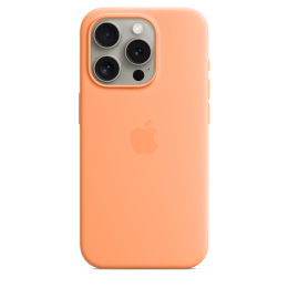 Pouzdro Apple (MT1W3ZM/A) Silicone Case pro Apple iPhone 15 Pro MAX Orange