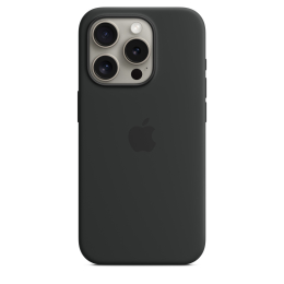 Pouzdro Apple (MT1M3ZM/A) Silicone Case pro Apple iPhone 15 Pro MAX Black