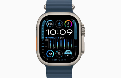 Apple Watch Ultra 2 (3M577Z/A) 49mm Titan Ocean Blue - speciální nabídka (DEMO) 