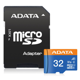 Paměťová karta ADATA (AUSDH32GUICL10A1-RA1) 32GB MicroSDHC + adaptér UHS-I 