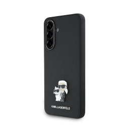 Pouzdro Karl Lagerfeld (KLHCSA56PSAKCMPK) Saffiano Metal pro Galaxy A56 5G černé