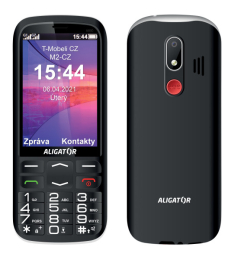Aligator A830 Senior Dual SIM Black