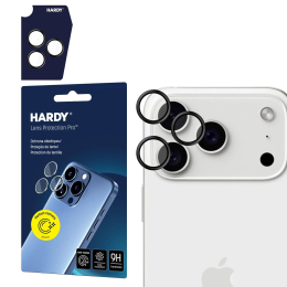 Ochranné sklo kamery 3mk HARDY® Lens Protection Pro™ iPhone 17 Pro/17 Pro MAX černé