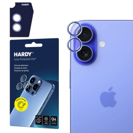 Ochranné sklo kamery 3mk HARDY® Lens Protection Pro™ iPhone 17 modré
