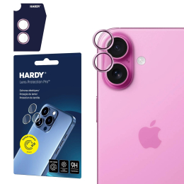 Ochranné sklo kamery 3mk HARDY® Lens Protection Pro™ iPhone 17 fialové
