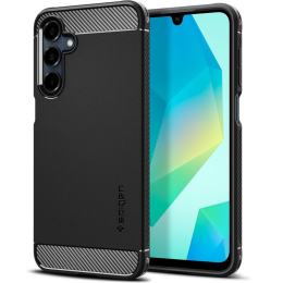 Pouzdro Spigen (ACS08891) Rugged Armor pro Galaxy A16 4G/5G Matt Black