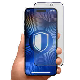 Tvrzené sklo 3mk HardGlass MAX Privacy pro iPhone 17 Pro MAX matné černé