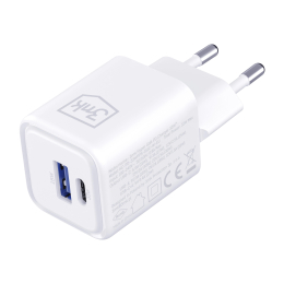 Nabíječka 3mk Hyper Charger PD 33W GaN bílá