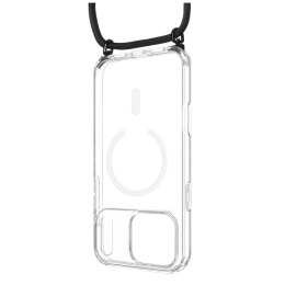 Pouzdro FIXED MagPure Neck pro iPhone 17 Pro MAX s černou šňůrkou