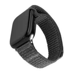 Řemínek FIXED (FIXNST2-434-GR) Nylon pro Apple Watch 42/44/45/49 mm šedý