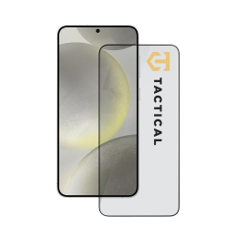 Tvrzené sklo Tactical 5D pro Samsung Galaxy S24/S25 černé