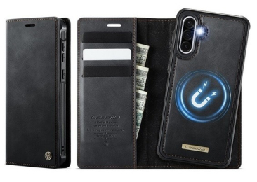 Pouzdro CaseMe Book Magnetic 2v1 pro Samsung Galaxy A16 4G/5G černé