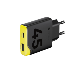 Nabíječka Tactical Minimi GaN 45W černo-žlutá