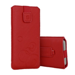 Pouzdro DEKO Wonder velikost M (135 x 75 mm) červené