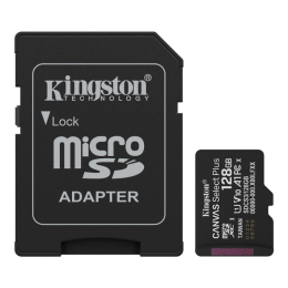 Paměťová karta Kingston Canva SelectPlus Gen3 128GB 150MB/s s adaptérem